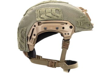 Image of Team Wendy Helmet Cover for EXFIL LTP w/ Carbon Rail 2.0, Ranger Green, Extra Large, 71-MHC2-RG-2