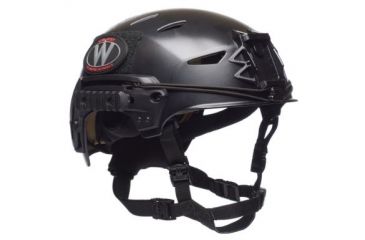 Image of Team Wendy LTP EXFIL Helmet, with Shroud, Black, Medium/Large 72-21S