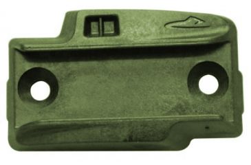 Image of Team Wendy Rail Mount for Princeton Tec Charge Light, OD Green 70-PTM-OD