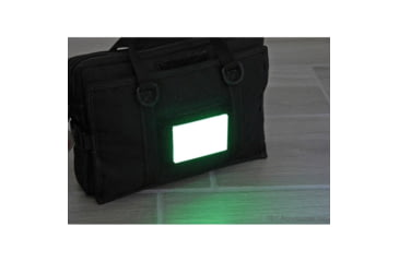 Image of TEC Accessories Embrite Beacon Morale Patch, 2in X 3in X 0.19in, Hook And Loop Attachment, Green, EMP-001-G