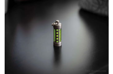 Image of TEC Accessories T9 Glow Fob Ti Embrite Green, TECT9SBNATEG