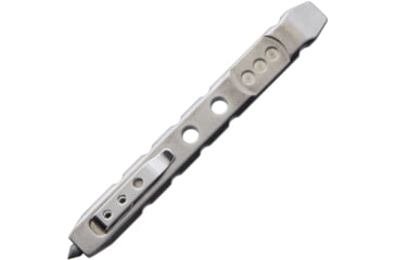 Image of TEC Accessories Ti-Pry Tiium Pry Bar with Multi-Functional Tool, 4.13in Overall, Pry Bar L Glass Breaker L Screwdriver Tip L Pocket Clip, Box/Package Opener L Scraper L Scribe, KT-TP-PE-001