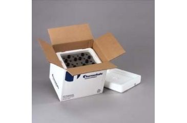 Image of Tegrant Thermosafe Thermosafe Foam Vial Shippers, Case of 8, Thermosafe Brands Shippers For 28 Mm Vials 12-Vial Shipper, 480-413