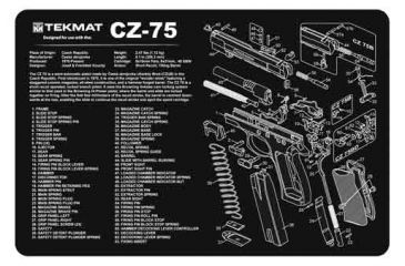 Image of Tekmat Armorers Bench Mat 11''x17'' Cz-75 Pistol
