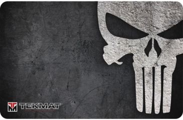Image of Tekmat Armorers Bench Mat 11''x17'' Punisher Black