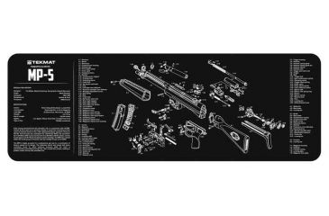 Image of Tekmat Armorers Bench Mat 12''x36'' Heckler &amp; Koch Mp5