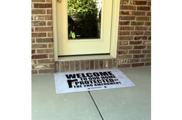 Image of TekMat Door Mat, 2nd Amendment, Black, 25x42 TEK-42-2AMENDMENT-U