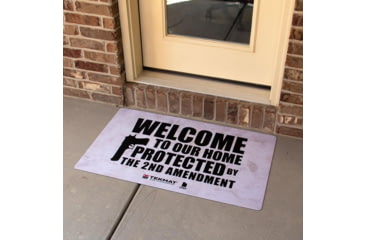 Image of TekMat Door Mat, 2nd Amendment, Black, 25x42 TEK-42-2AMENDMENT-U
