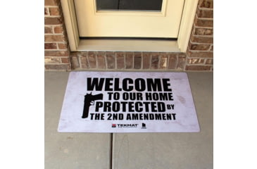 Image of TekMat Door Mat, 2nd Amendment, Black, 25x42 TEK-42-2AMENDMENT-U