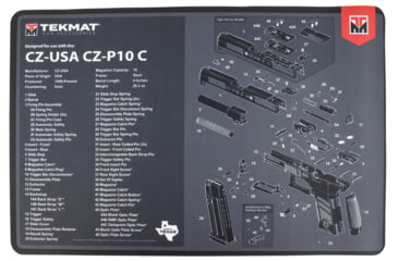 Image of TekMat TEKR17CZP10C CZ P-10C Cleaning Mat
