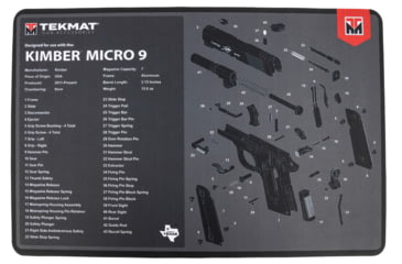 Image of TekMat TEKR17KIMBERMCR9 Kimber Micro 9 Cleaning Mat