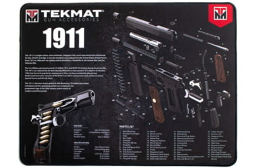 Image of TekMat Ultra 20 - 1911 3D Gun Cleaning Mat, TEK-20-1911-3D
