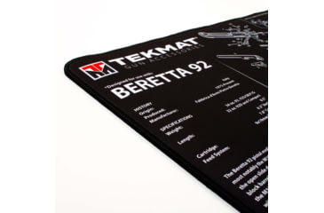 Image of TekMat Ultra 20 - Beretta 92 Gun Cleaning Mat, TEK-20-BER92