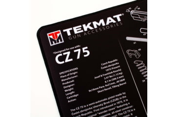 Image of TekMat Ultra 20 - CZ-75 Gun Cleaning Mat, TEK-20-CZ75