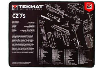 Image of TekMat Ultra 20 - CZ-75 Gun Cleaning Mat, TEK-20-CZ75