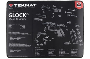 Image of TekMat Ultra 20 Glock 42-43, TEK-R20-GLOCK-42-43