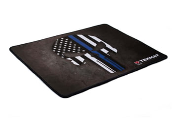 Image of TekMat Ultra 20 - Punisher Blueline Gun Cleaning Mat, Punisher Blueline, TEK-20-PUNISHER-BL