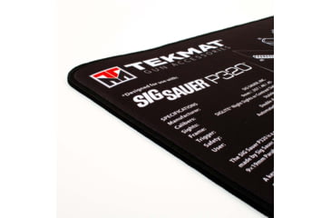 Image of TekMat Ultra 20 - Sig Sauer P320 Gun Cleaning Mat, Black, TEK-20-SIGP320