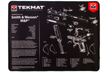 Image of TekMat Ultra 20 - Smith and Wesson MP Gun Cleaning Mat, Black, TEK-20-SW-MP