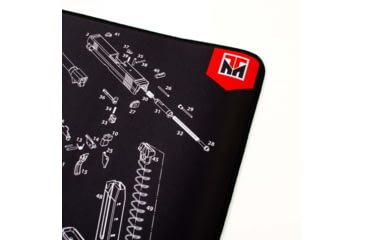 Image of TekMat Ultra 20 - Springfield Armory XD Gun Cleaning Mat, Black, TEK-20-XD