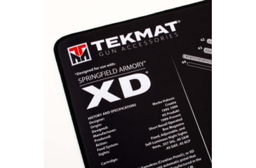 Image of TekMat Ultra 20 - Springfield Armory XD Gun Cleaning Mat, Black, TEK-20-XD