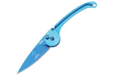 Image of Tekut Pecker Blade Lock Knife, Blue Knife TKLK5063C