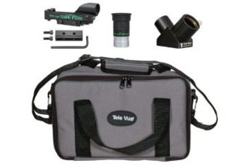Image of Tele Vue TV-60 90 degree Accessory Package w/ Qwik Point Finder,Everbrite,Carry bag and Plossl Eyepiece, TVP-1250