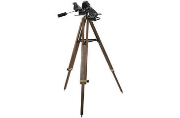 Image of TeleVue Walnut Panoramic Mount with Sky Tour Installed WPS-4013
