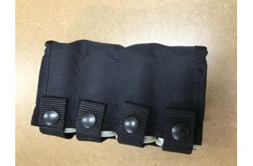 Image of Telor Tactical 40mm Less Lethal 4-Round Carrier for MOLLE/Belt, Black TTNL-70001