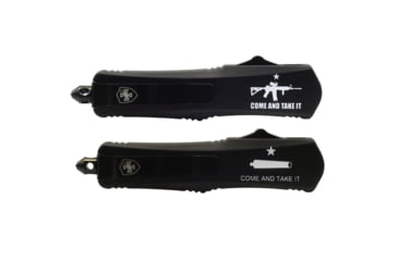 Image of Templar Knife Gen II Come And Take It OTF Knife, 3.5in, Dagger, Black, L-CATI-13-1