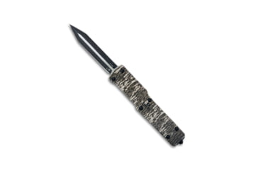 Image of Templar Knife Premium Weighted Small Zinc Mossy Oak Bottomland OTF Knife, 3in, Dagger, Black D2, SZ-MOB-12-1