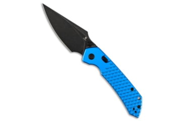 Image of Tenable Knives Tenable Fenrir Top Liner Lock Knife Dark Blue Aluminum 3.4" Black SW, Blue, Nitro-V, adult, BHQ-233328