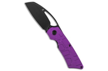 Image of Tenable Knives Tenable Goblin L Liner Lock Knife Purple Anodized Aluminum 3.1" Black SW, Purple, 14C28N, adult, BHQ-233330