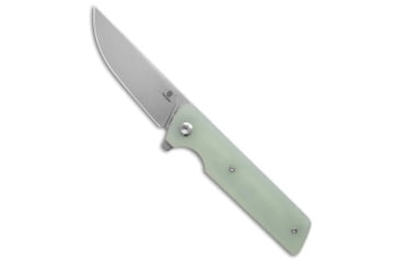 Image of Tenable Knives Anomaly Folding Knife, 3.14in, Nitro V Steel, G-10, Jade Handle, Jade/Gray, 7.29 inch, BHQ-206552