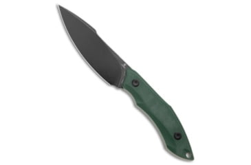Image of Tenable Knives Tenable Knives Luccio Fixed Blade Knife Green G-10 3.8&quot; Black SW, Green, Sandvik 14C28N, adult, BHQ-210904