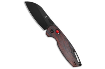 Image of Tenable Knives Tenable Knives Model 6 Crossbar Lock Knife Red/Black G-mascus 3.1" Black SW, Black/Red, 14C28N, adult, BHQ-219740