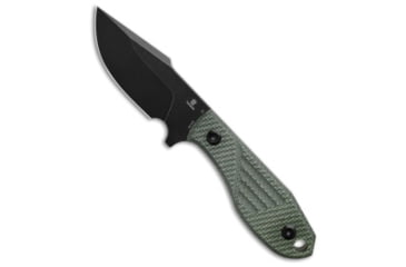 Image of Tenable Knives Tenable Knives Tiny Dancer Fixed Blade Knife Green Micarta 3.17" Black SW, Green, D2, adult, BHQ-219751