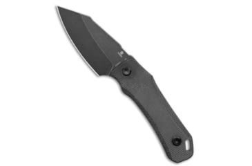 Image of Tenable Knives Tenable Loki Fixed Blade Knife Black Micarta 2.87" Black SW, Black, D2, adult, BHQ-230041