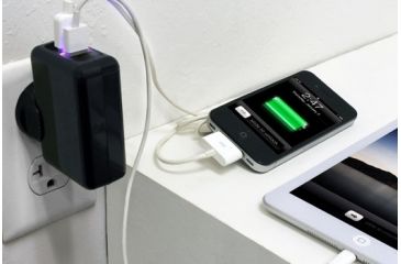 Image of Tenergy 2 Port USB AC Wall Charger, Black 51081