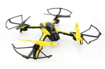 Image of Tenergy Phoenix 6CH WIFI FPV Modular Quadcopter with Collision Avoidance Module, Black/Yellow 61336