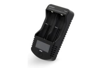 Image of Tenergy TN261 2 Bay Smart Universal Charger,Black w/2 x T35U 3.6V 3500mAh Li-Ion Rechargeable Batteries, 02261-02