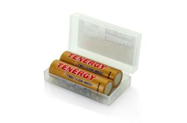 Image of Tenergy TN261 2 Bay Smart Universal Charger,Black w/2 x T35U 3.6V 3500mAh Li-Ion Rechargeable Batteries, 02261-02