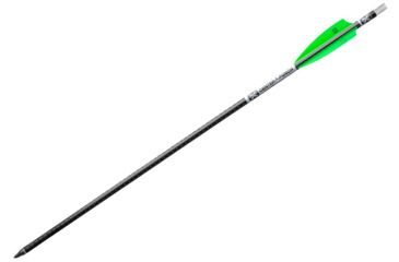 Image of TenPoint Crossbow Technologies Evo X Center Punch Carbon Crossbow Arrows W/Alpha Nocks, Black, 20in HEA-740.6