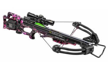 Image of TenPoint Crossbow Technologies Lady Shadow Crossbow Package w/3x Pro-View 2 Scope,ACUdraw 50,180lb Draw Weight, Muddy Girl Camo, CB15018-9521