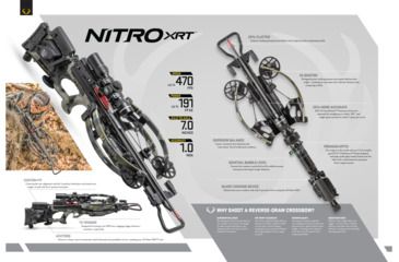 Image of TenPoint Crossbow Technologies Nitro XRT Crossbow w/ EVO-X Marksman Scope, Lighted Arrows, Sling, STAG Hard Case, ACUdraw PRO, Kuiu Verde 2 CB19005-2193