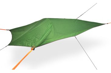 Image of Tentsile Tents Una 1 person Tree Tent w/ Removable Rainfly, 40D Inclined Joint Nylon-Polyester, Fire Resistance US CPAI-84, Forest green UNAFOR