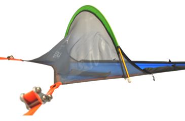 Image of Tentsile Tents Una 1 person Tree Tent w/ Removable Rainfly, 40D Inclined Joint Nylon-Polyester, Fire Resistance US CPAI-84, Forest green UNAFOR