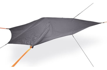 Image of Tentsile Tents Una 1 Person Tree Tent w/ Removable Rainfly, Dark Gray, 1 Person UNADG-DEMO