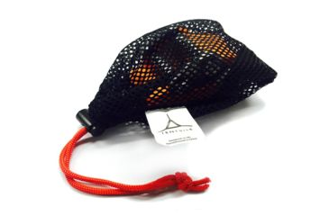 Image of Tentsile Tents Weblock Lightweight Adjustable Aluminium, Stainless steel and Polyester  Webbing Anchor, Orange Wlock