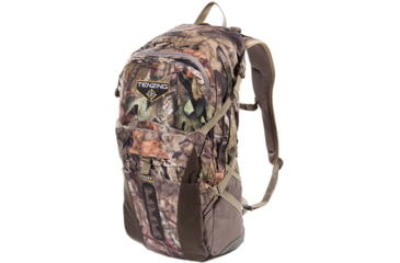 Image of Tenzing Voyager Day Tricot Pack w/Airflow Trampoline Suspension, 2000in of Storage, Zipper Closure, Adjustable Sternum Strap, Removable Waist Belt, 4 Compression Straps, 3 Pockets, Mossy Oak Break-Up Country, TZG-TNZBP3061